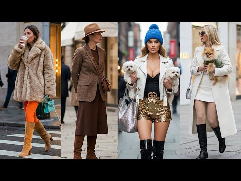 DECEMBER FASHION IN MILAN ❄️ Trendy Streetwear & High-End Winter Inspiration