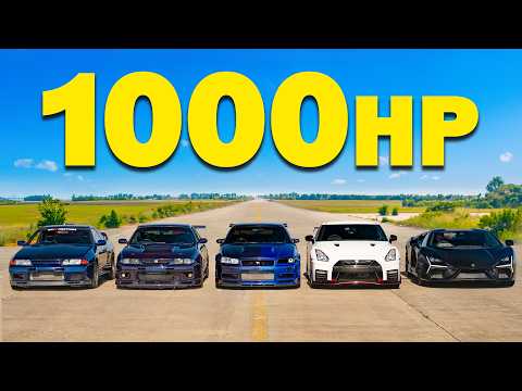 Ultimate GT-R DRAG RACE - THE MOVIE!