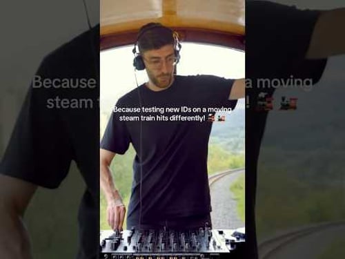 Testing IDs on a moving steam train!