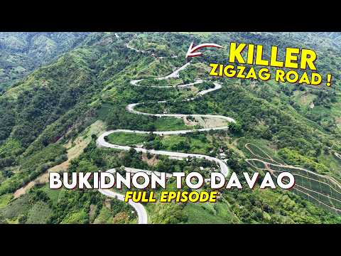 The Most Beautiful & Dangerous Zigzag Road in Mindanao