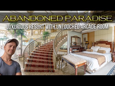 Abandoned Paradise | UNTOUCHED ARCADE ROOM found in forgotten luxurious resort