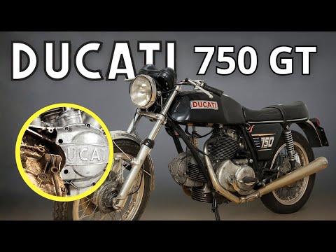 Restoring a 1972 Ducati 750 GT (ASMR)
