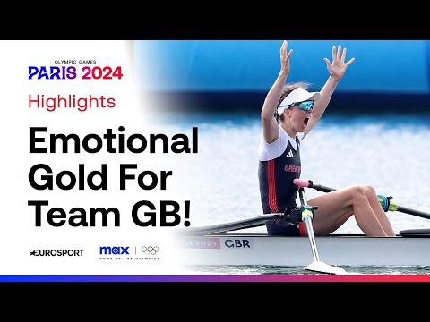 ROWING DOMINATION! โต| Great Britain win rowing gold ๐ฅ| Womenโs Lightweight Double Sculls #Paris2024