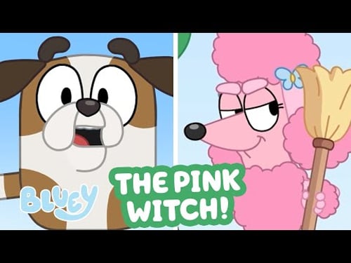 It's the Pink Witch! π©· π | WILD GIRLS + More Wickedly Fun Moments with Bluey and Friends β¨ | Bluey