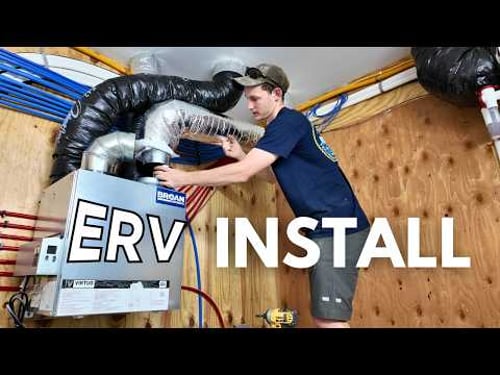 This is a MUST-HAVE for a Healthy Home | Broan ERV Installation