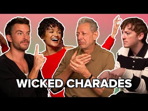 Wicked Charades With Jonathan Bailey, Jeff Goldblum, Ethan Slater & Marissa Bode