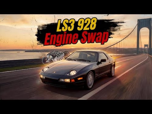 This Porsche 928 got an LS3 Swap... Let's Take A Look