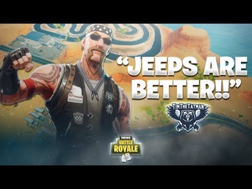 JEEPS OR A TESLA?!! (ft. Nickmercs, DrLupo & SypherPK) | Fortnite Battle Royale Highlights #119