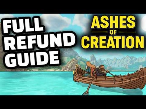 How To Get a Refund For Ashes of Creation (Steam AND Kickstarter)