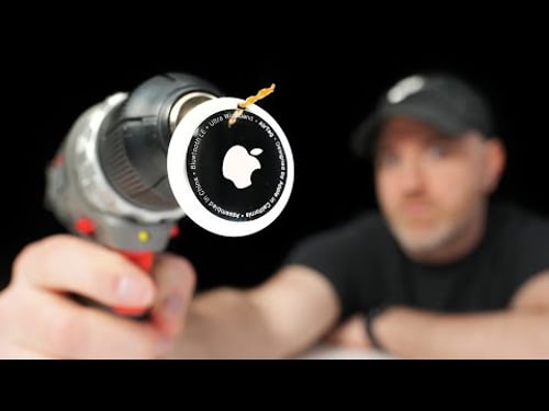 Drilling Through Apple AirTags...