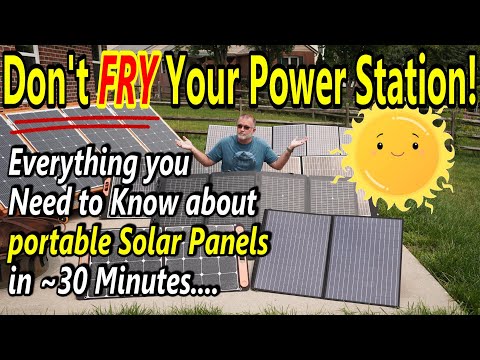 How to Pick the RIGHT SOLAR PANEL for YOUR Power Station *UNSPONSORED*