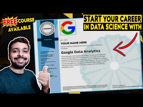 Start Your Career In Data Science With Google Data Analytics Professional Certification Course