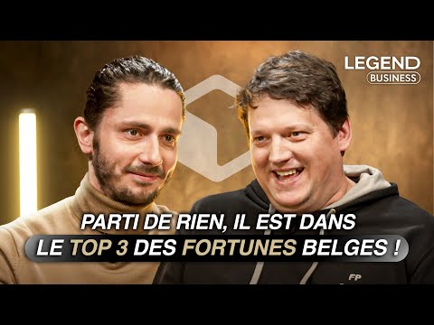 PARTI DE RIEN, IL EST DANS LE TOP 3 DES FORTUNES BELGES : SA BOITE VAUT 5 MILLIARDS DE $ ! (ODOO)