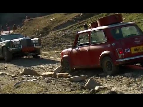 A Mini winches a Rolls | Top Gear Christmas Special 2011