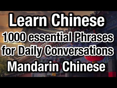 Master Chinese: 1000 Essential Phrases for Daily Conversations