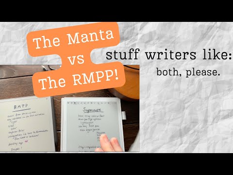 Supernote Manta vs. reMarkable Paper Pro (Why not both?)