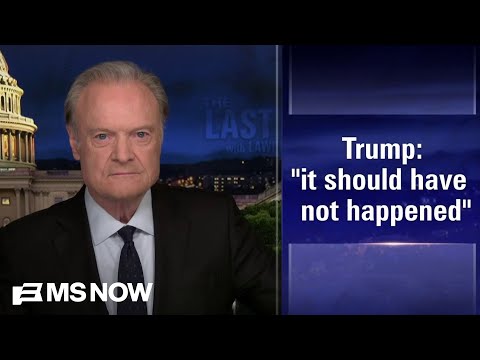 Lawrence: Trump says no one feels worse about Minneapolis killings than the killers