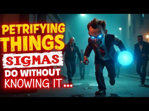 12 Petrifying Things Sigmas Males Do Without Realizing They Do It