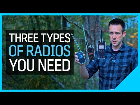 Three Categories of Communication that Apply to All Radios