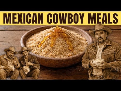 25 AMAZING Foods Mexican Cowboys, Vaqueros ACTUALLY Ate in the American Southwest