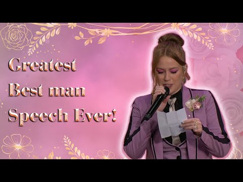 Greatest best man speech ever delivered | Beau's speech