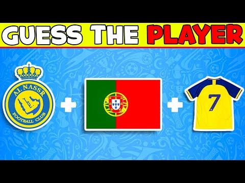 Can You Guess the CLUB + NATIONALITY + JERSEY NUMBER of Football Players ❓Ronaldo, Messi, Neymar