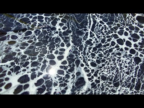 чёрное море эпоксидной смолой / стол из эпоксидной смолы