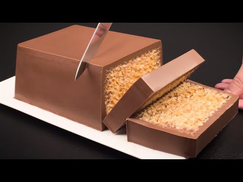 Kitkat-Kuchen, der auf der Zunge zergeht! Einfach und sehr lecker!