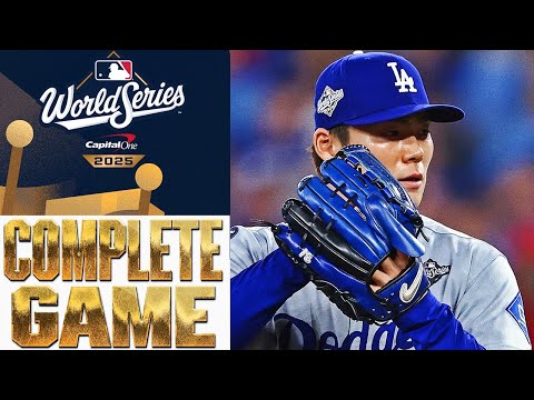 Yoshinobu Yamamoto pitches a COMPLETE GAME in the World Series! | 山本由伸ハイライト