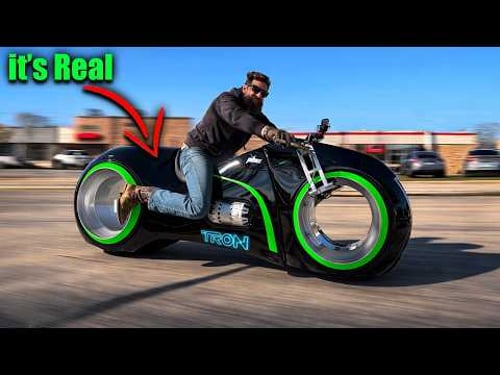 I Rode the Legendary TRON Bike