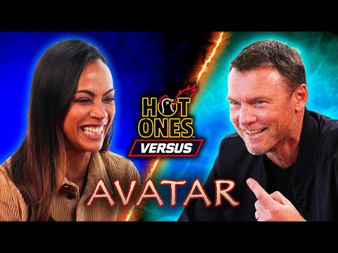 Zoe Saldaña vs. Sam Worthington | Hot Ones Versus