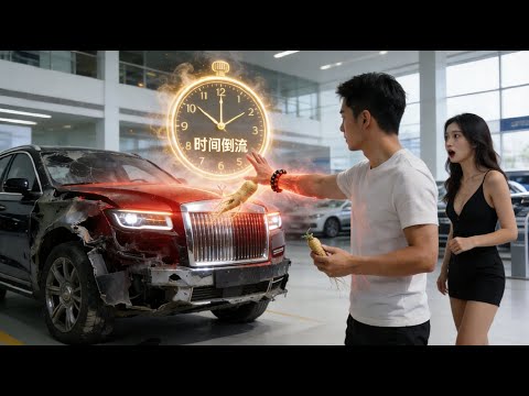 小夥送外賣被車撞意外覺醒了控制時間的超能力,種不活的人參催化成百年人參王,損毀嚴重的豪車逆轉回新車,成為時間的主宰!