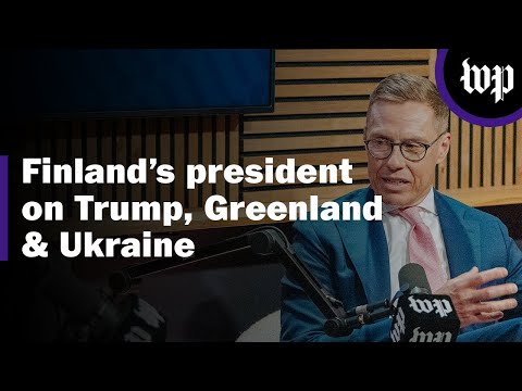 Finnish president on Trump, Greenland and the war in Ukraine