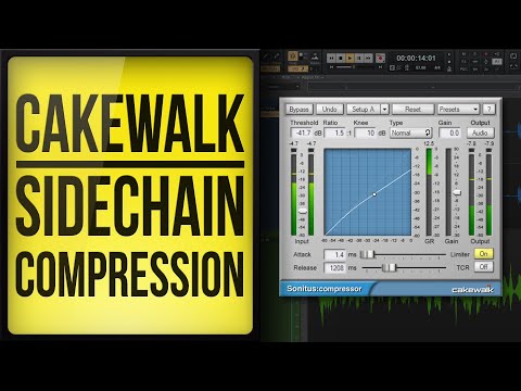 How to use Sidechain Compression in Cakewalk by Bandlab