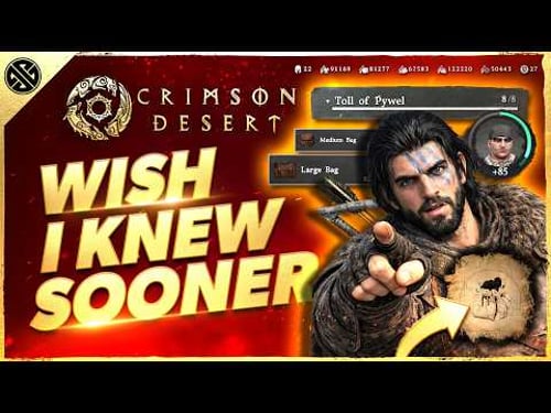 Crimson Desert - Wish I Knew Sooner | Tips, Tricks, & Game Knowledge for New Players