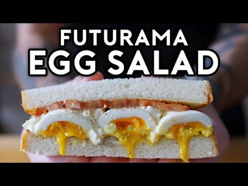 Egg Salad from Futurama | Binging with Babish