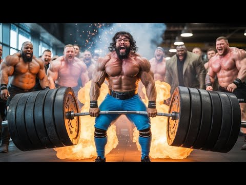 Anatoly Destroys Every Gym Goers Egos for 13 Minutes Straight! With a 32kg Mop! 🧹💪