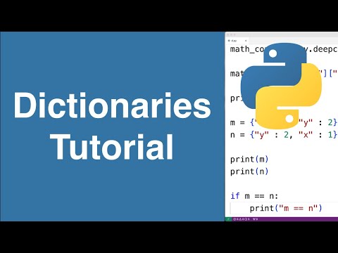 Dictionaries | Python Tutorial