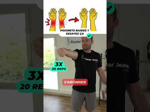 Poignets raides ? Essayez ça #poignetsraides #arthrosemains