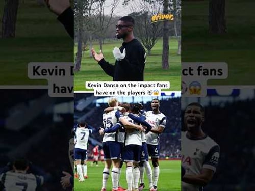 Kevin Danso on the impact fans have on the players ⚽️😱 #kevindanso #tottenham #premierleague