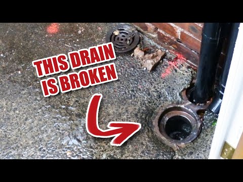 Gully repair and clay drain pipe hook-up (Renovation Part 12)