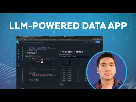 Build A LLM-powered Data Analysis App With Streamlit