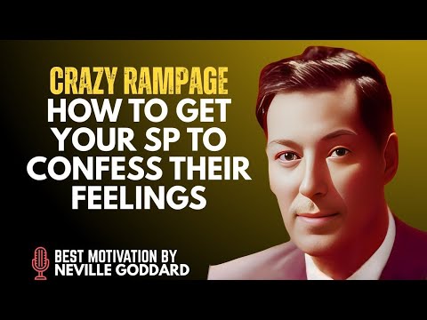 Neville Goddard: Get Your SP to Confess Their Feelings (Crazy Rampage)