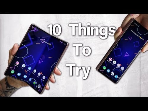Galaxy Z Fold 2 Unboxing and First 10 Things To Try
