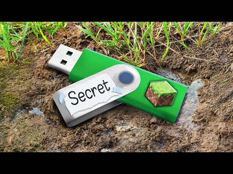 I Found My Friend's Secret Minecraft USB…