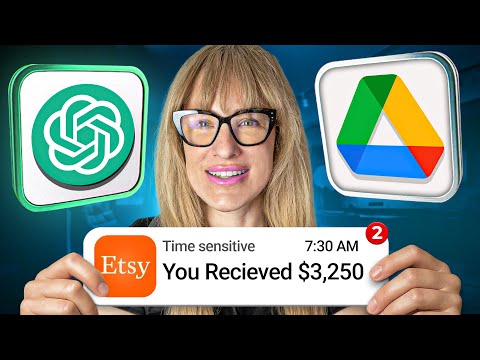 How to Make Money using ChatGPT & Google Drive for Free