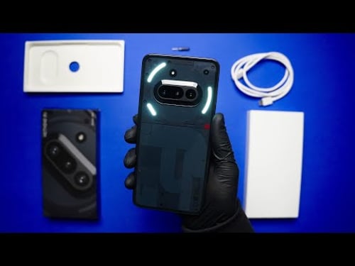 New Nothing Phone 3a (Black) | Unboxing & First Look!