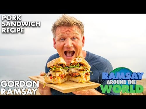I Make the Ultimate Pork Sandwich in Portugal | Gordon Ramsay