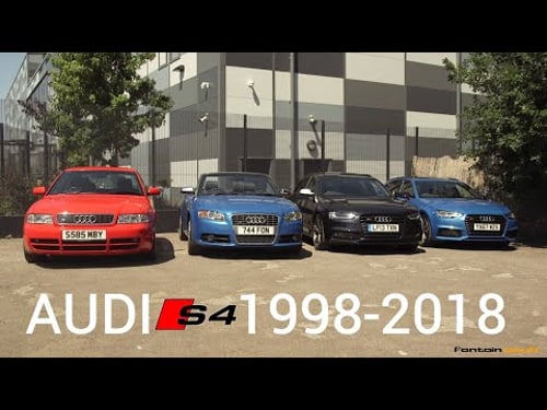 A brief history of the Audi S4 from 98 to 2018, and why we like them quite so much