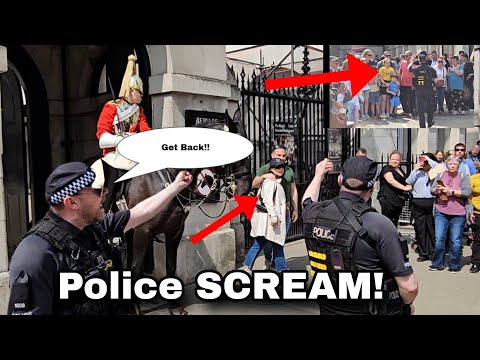 GET OUT! Police Officer immediately stepped in and dealt with STUBBORN tourist who DON'T LISTEN!